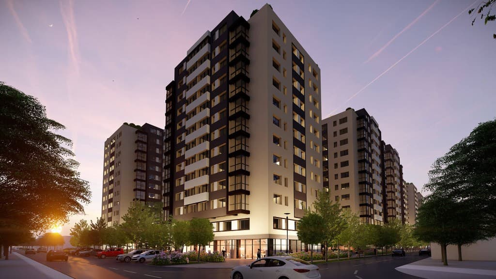 Apartamente Comat Towers Iași — ansamblu rezidențial de închiriat